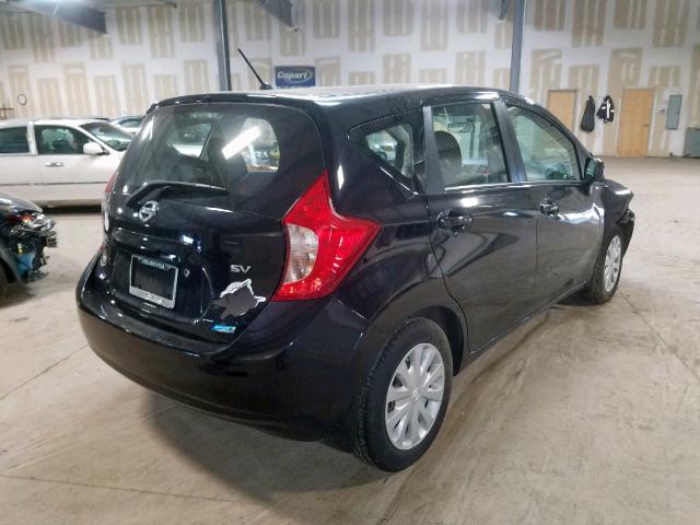 3N1CE2CP2EL371449 - 2014 NISSAN VERSA NOTE BLACK photo 4