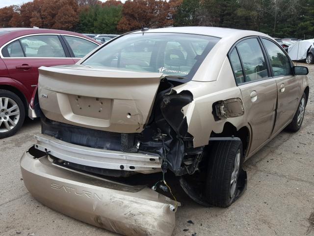 1G8AJ55F26Z129450 - 2006 SATURN ION LEVEL TAN photo 4