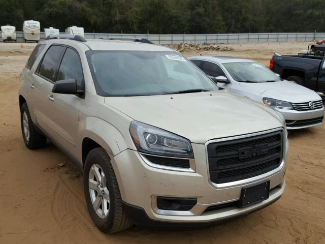 1GKKRNED8FJ368019 - 2015 GMC ACADIA SLE GOLD photo 1