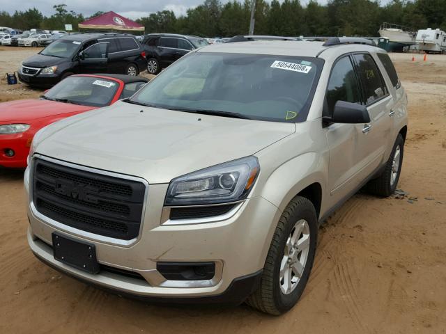 1GKKRNED8FJ368019 - 2015 GMC ACADIA SLE GOLD photo 2