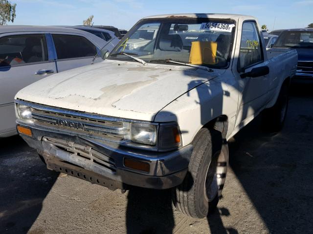 JT4RN81P8K5043624 - 1989 TOYOTA PICKUP 1/2 WHITE photo 2