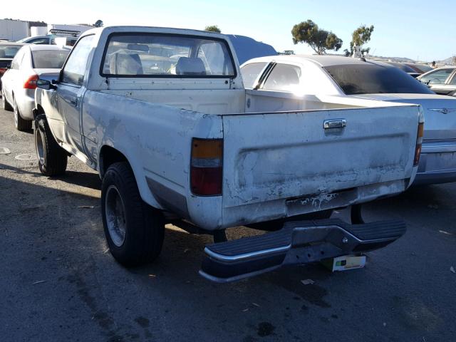 JT4RN81P8K5043624 - 1989 TOYOTA PICKUP 1/2 WHITE photo 3