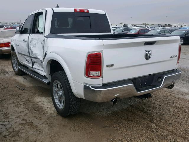 1C6RR7NT8DS555630 - 2013 RAM 1500 LARAM WHITE photo 3