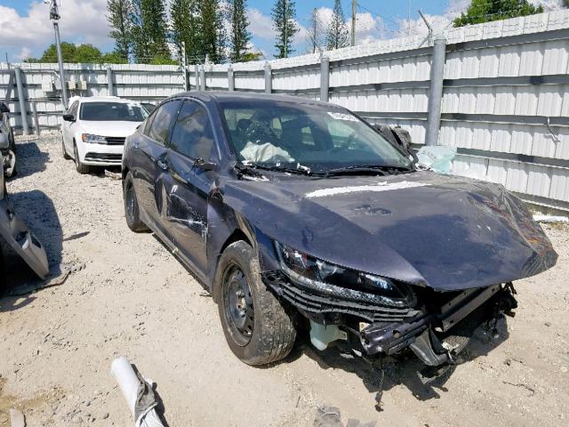 1HGCR3F86DA029540 - 2013 HONDA ACCORD EXL GRAY photo 1