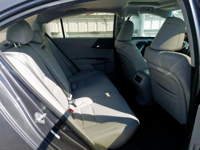 1HGCR3F86DA029540 - 2013 HONDA ACCORD EXL GRAY photo 6