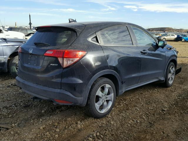 3CZRU6H55GM102605 - 2016 HONDA HR-V EX BLACK photo 4