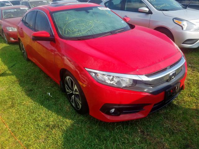 2HGFC1F72GH657403 - 2016 HONDA CIVIC EXL 红色 照片 1