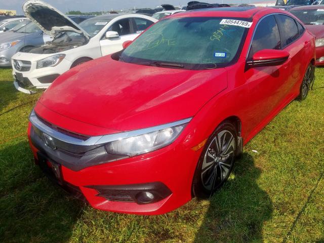 2HGFC1F72GH657403 - 2016 HONDA CIVIC EXL 红色 照片 2