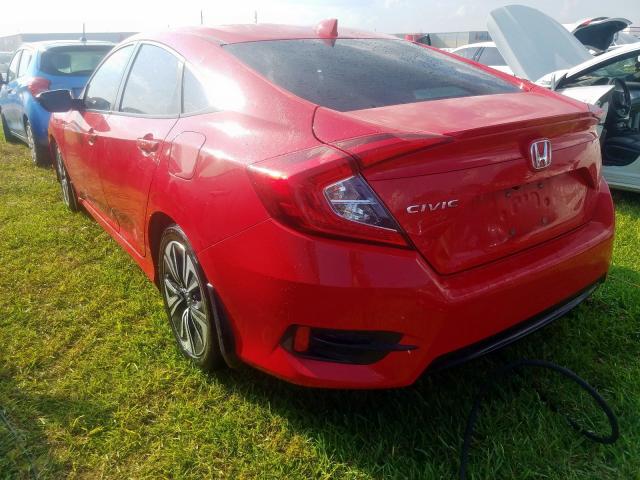 2HGFC1F72GH657403 - 2016 HONDA CIVIC EXL 红色 照片 3