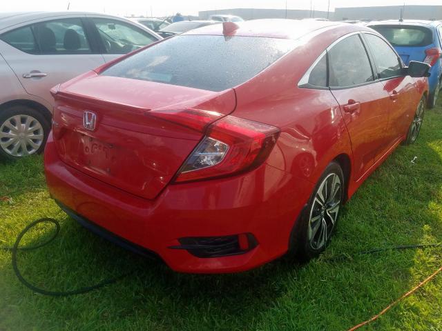 2HGFC1F72GH657403 - 2016 HONDA CIVIC EXL 红色 照片 4