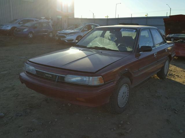 JT2SV21F5L3409745 - 1990 TOYOTA CAMRY RED photo 2