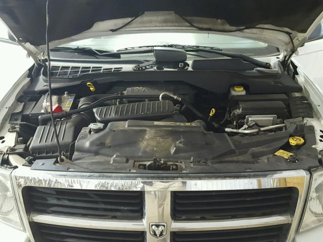 1D8HB58267F533866 - 2007 DODGE DURANGO LI WHITE photo 7