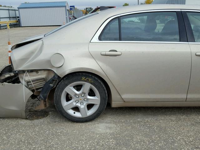 1G1ZB5E05CF251128 - 2012 CHEVROLET MALIBU LS 棕色 照片 9
