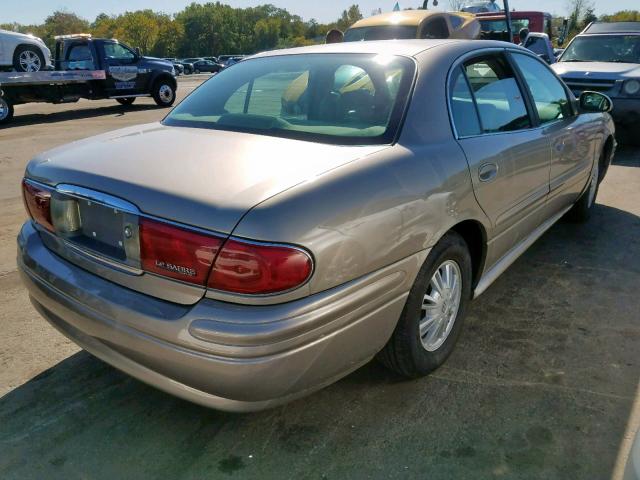 1G4HP52K434189125 - 2003 BUICK LESABRE CU TAN photo 4