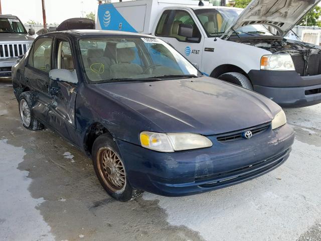 2T1BR18E7WC030762 - 1998 TOYOTA COROLLA VE BLUE photo 1