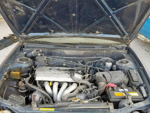 2T1BR18E7WC030762 - 1998 TOYOTA COROLLA VE BLUE photo 7