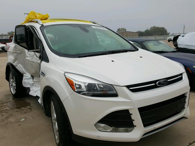 1FMCU9J95EUB61619 - 2014 FORD ESCAPE TIT WHITE photo 1