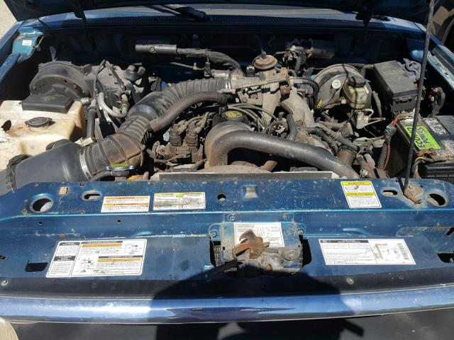 1FTCR10A5VTA65370 - 1997 FORD RANGER GREEN photo 7