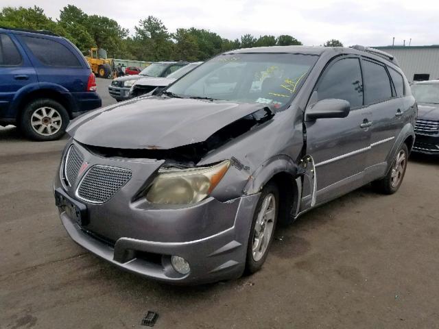 5Y2SL63835Z466528 - 2005 PONTIAC VIBE GRAY photo 2