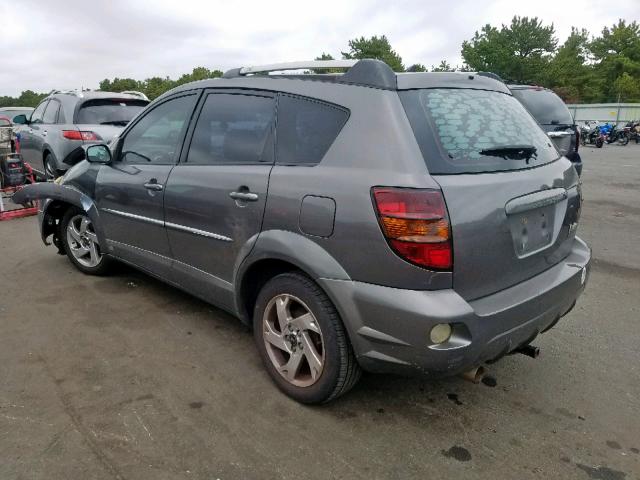 5Y2SL63835Z466528 - 2005 PONTIAC VIBE GRAY photo 3