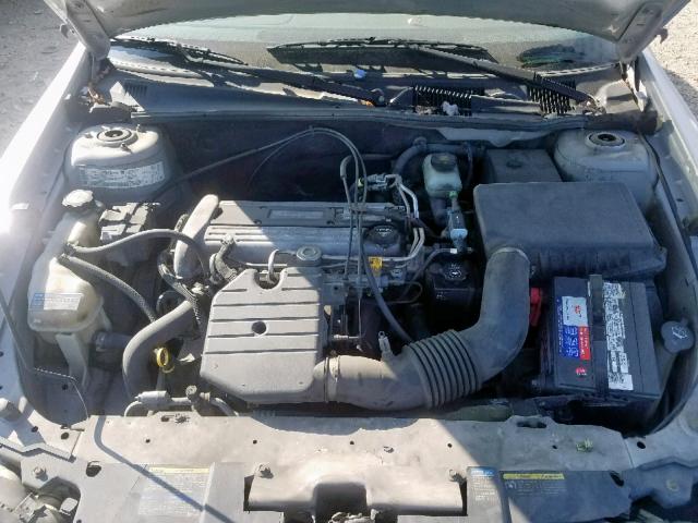 1G1ND52F44M626263 - 2004 CHEVROLET CLASSIC GRAY photo 7