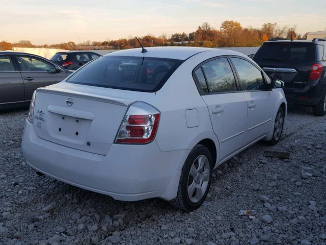 3N1AB61E78L748323 - 2008 NISSAN SENTRA 2.0 WHITE photo 4