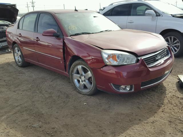 1G1ZU53896F212355 - 2006 CHEVROLET MALIBU LTZ BURGUNDY photo 1