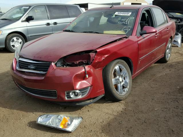 1G1ZU53896F212355 - 2006 CHEVROLET MALIBU LTZ BURGUNDY photo 2