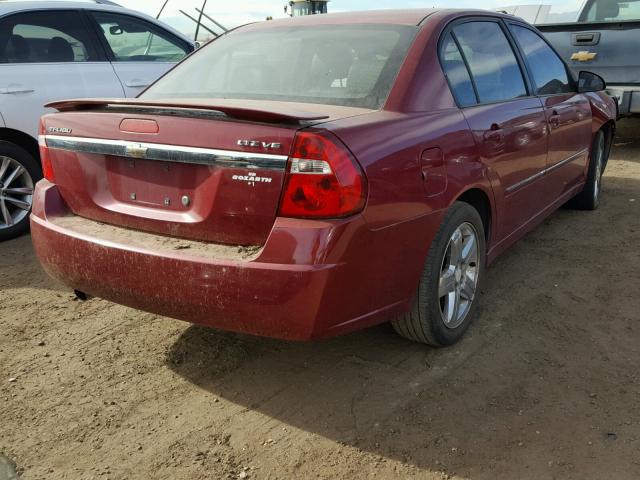 1G1ZU53896F212355 - 2006 CHEVROLET MALIBU LTZ BURGUNDY photo 4