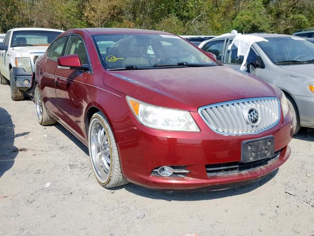 1G4GE5EV0AF138424 - 2010 BUICK LACROSSE C RED photo 1