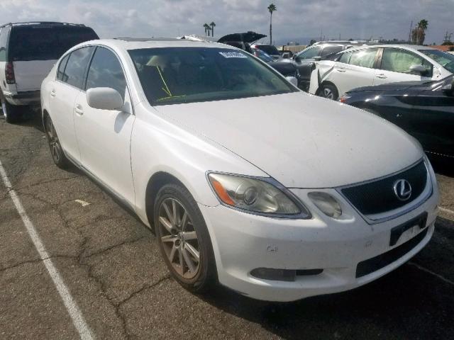 JTHBH96S465008059 - 2006 LEXUS GS 300 WHITE photo 1