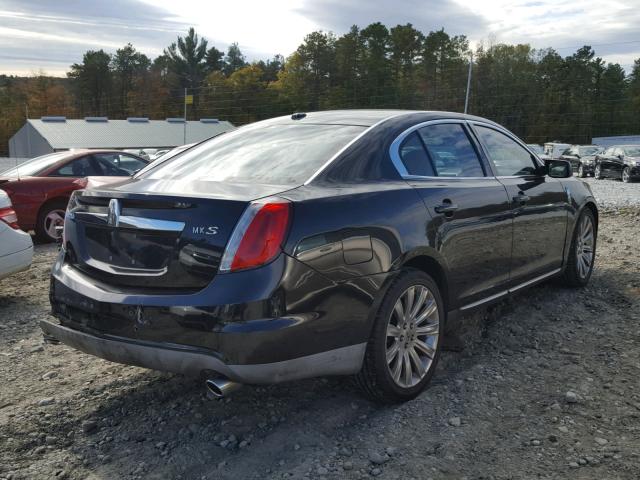 1LNHM93R99G621369 - 2009 LINCOLN MKS BLACK photo 4