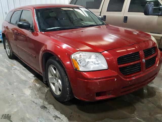 2D4FV48V55H535592 - 2005 DODGE MAGNUM SXT RED photo 1