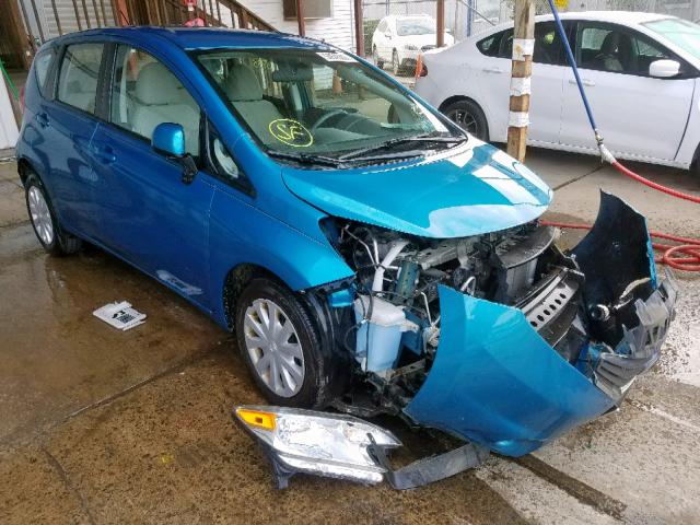 3N1CE2CP7EL412710 - 2014 NISSAN VERSA NOTE BLUE photo 1