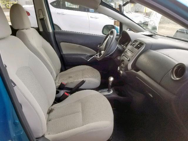 3N1CE2CP7EL412710 - 2014 NISSAN VERSA NOTE BLUE photo 5