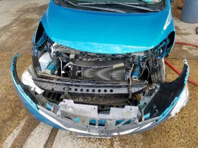 3N1CE2CP7EL412710 - 2014 NISSAN VERSA NOTE BLUE photo 9