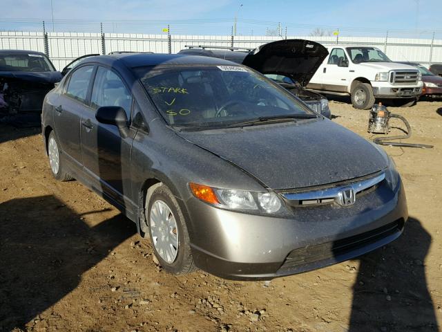 2HGFA16287H002026 - 2007 HONDA CIVIC DX GRAY photo 1