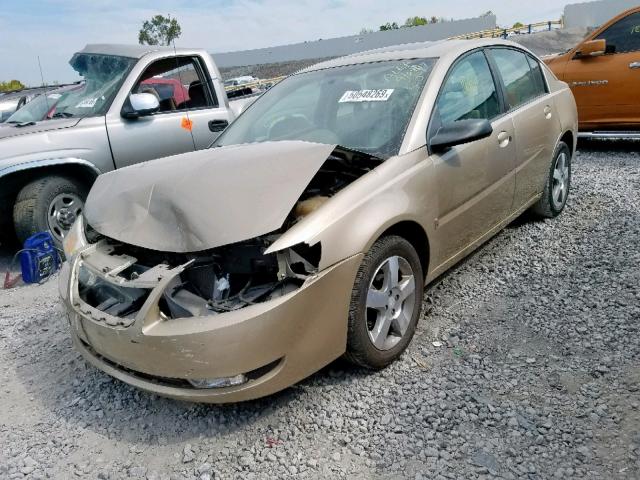 1G8AL55F56Z149315 - 2006 SATURN ION LEVEL GOLD photo 2