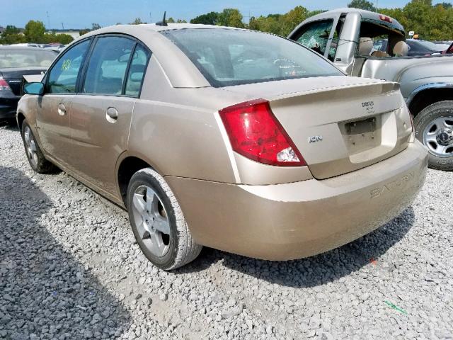 1G8AL55F56Z149315 - 2006 SATURN ION LEVEL GOLD photo 3