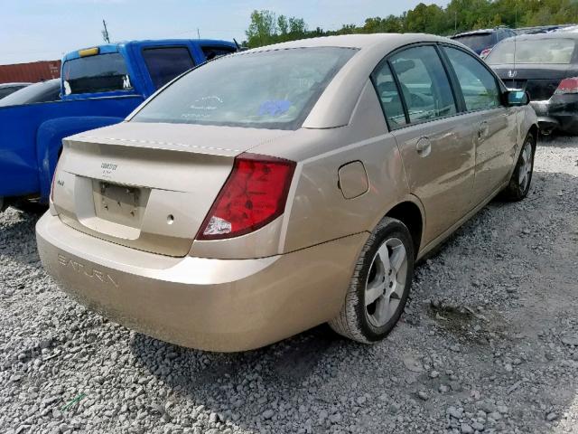 1G8AL55F56Z149315 - 2006 SATURN ION LEVEL GOLD photo 4