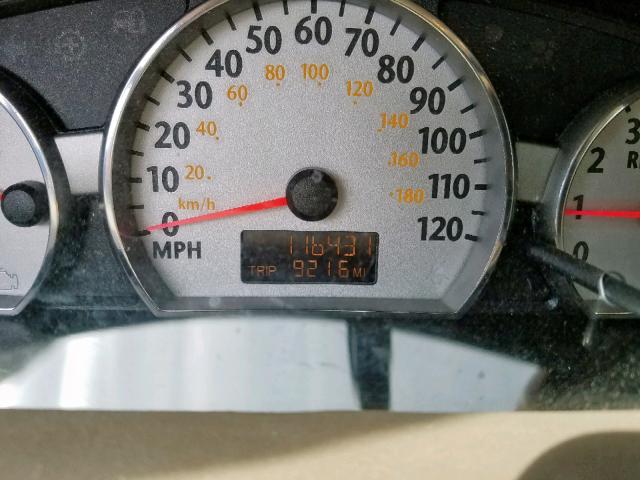 1G8AL55F56Z149315 - 2006 SATURN ION LEVEL GOLD photo 8