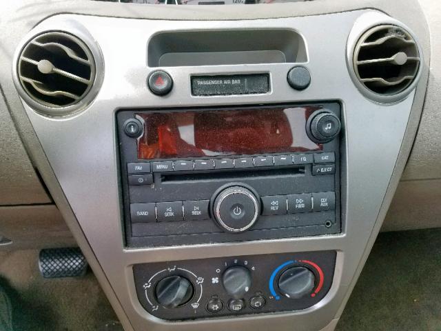 1G8AL55F56Z149315 - 2006 SATURN ION LEVEL GOLD photo 9