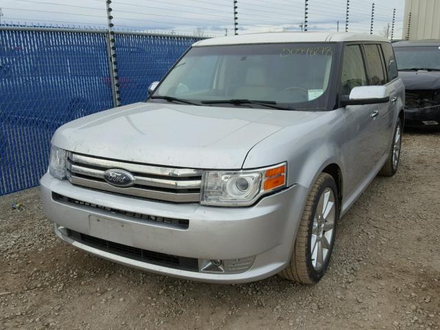 2FMHK6DC9ABD02208 - 2010 FORD FLEX LIMIT SILVER photo 2