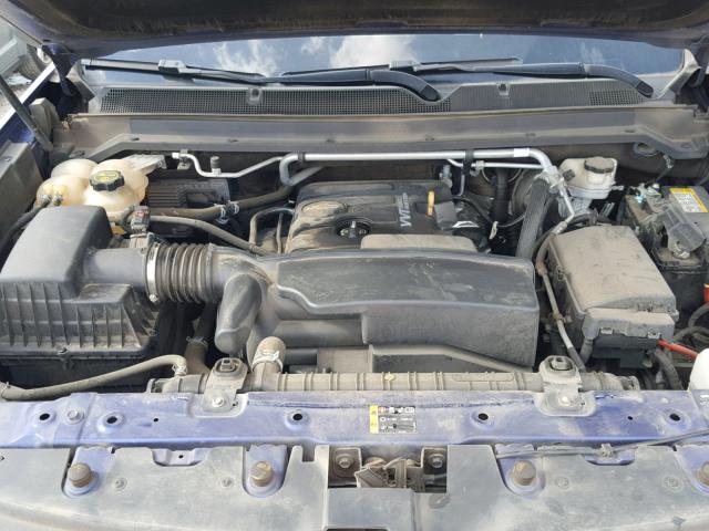 1GCGSBEA9F1214879 - 2015 CHEVROLET COLORADO L BLUE photo 7