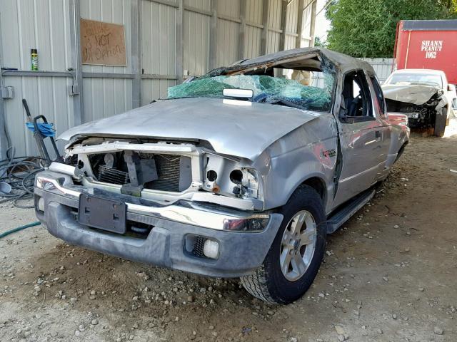 1FTZR45E94PA34119 - 2004 FORD RANGER SUP SILVER photo 2