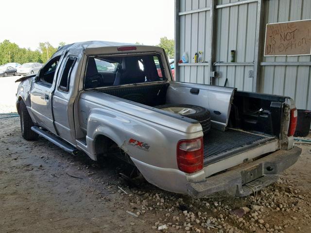 1FTZR45E94PA34119 - 2004 FORD RANGER SUP SILVER photo 3