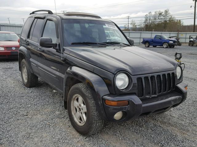 1J4GL58K82W351077 - 2002 JEEP LIBERTY LI BLACK photo 1