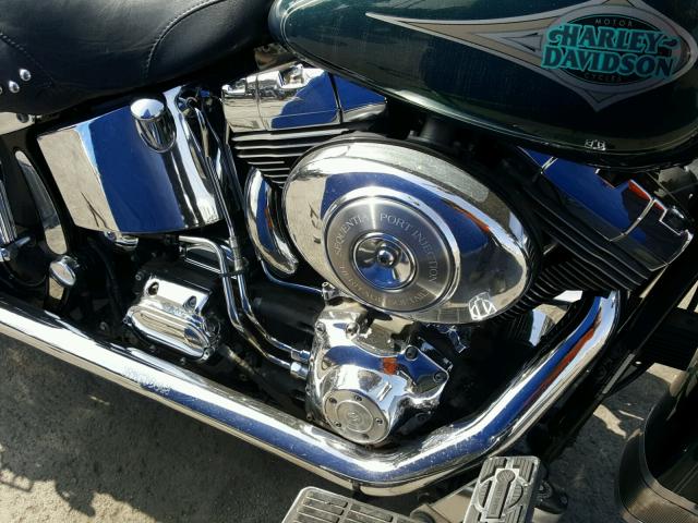 1HD1BWB161Y025235 - 2001 HARLEY-DAVIDSON FLSTCI GREEN photo 7