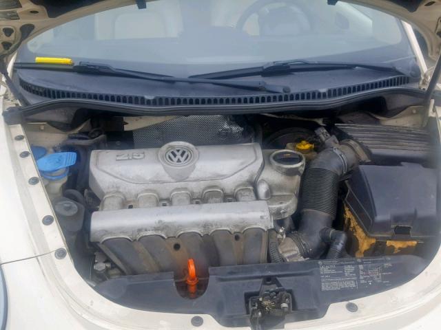 3VWRF31Y96M309965 - 2006 VOLKSWAGEN NEW BEETLE კრემისფერი ფოტო 7