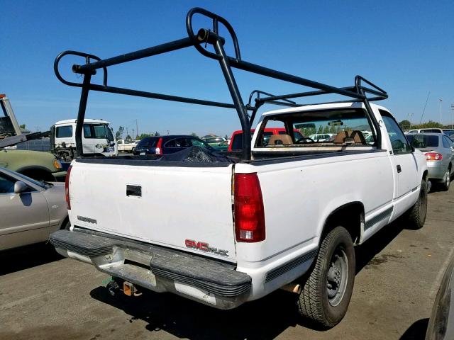 1GTGC34K3PE552589 - 1993 GMC SIERRA C35 WHITE photo 4